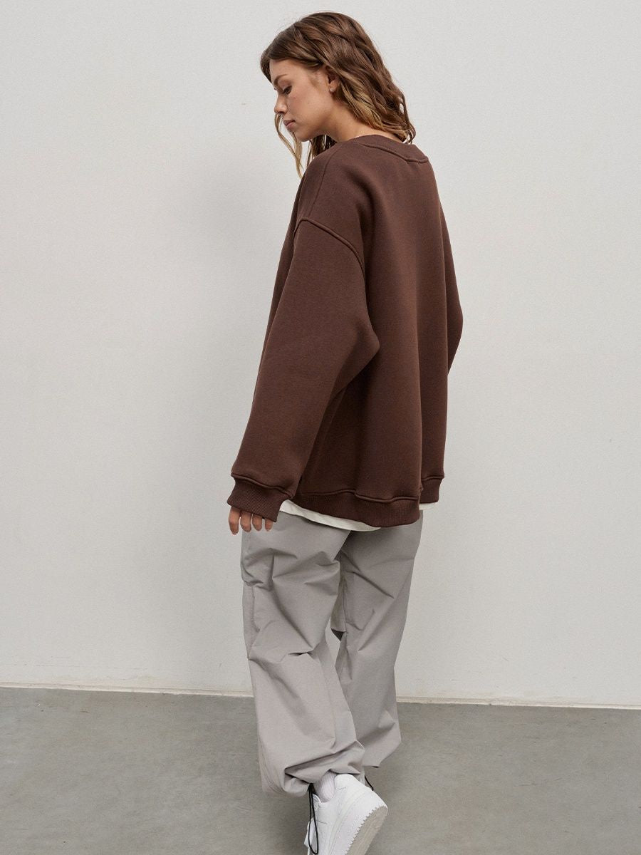 Oversized Crewneck Sweatshirt