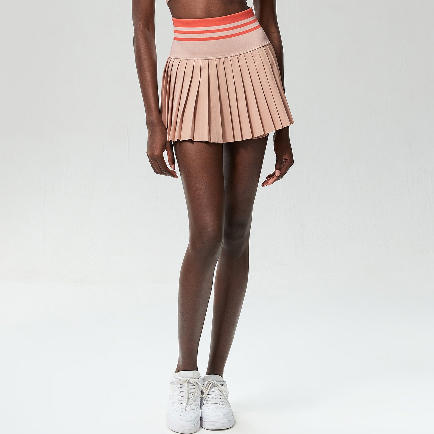 Jada High-Waist Threaded Skirt