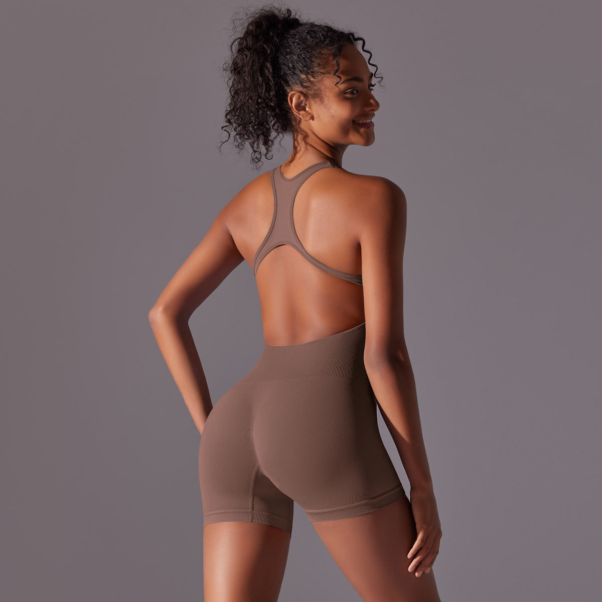 Leya Seamless yoga romper