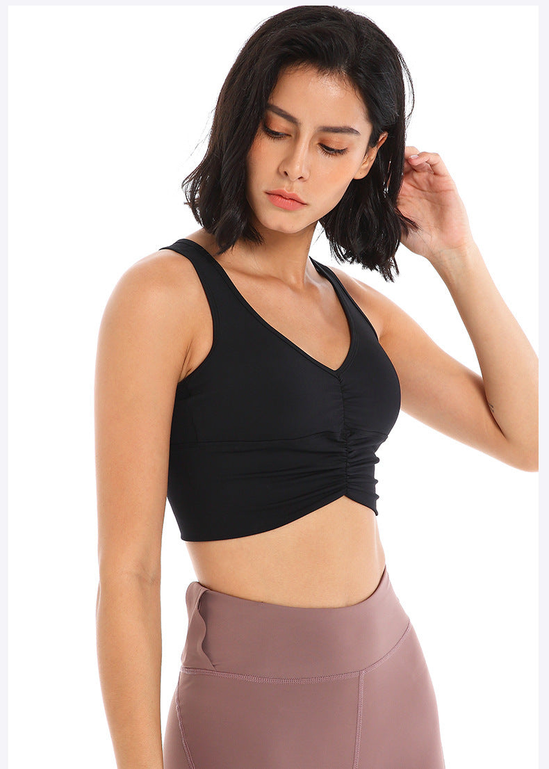 Eva Gathered fitness top