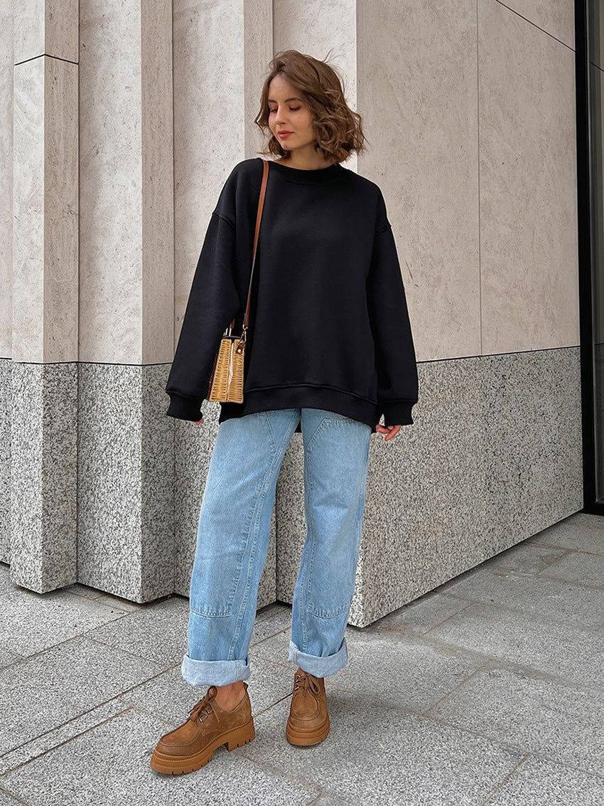 Oversized Crewneck Sweatshirt