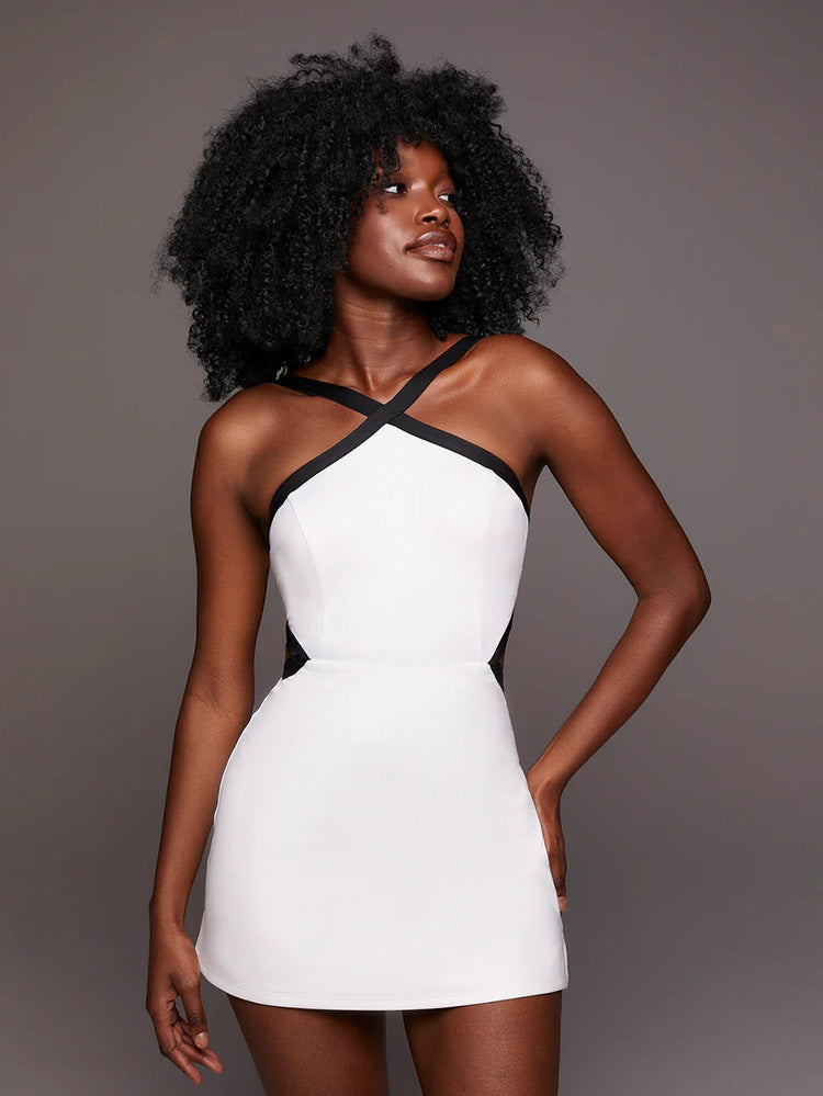 Eleni sporty cut out dress