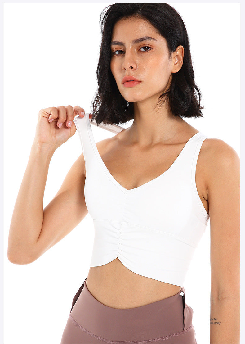 Eva Gathered fitness top