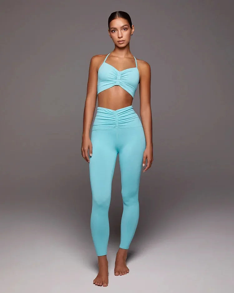 Eleni High-Waisted Scrunch Leggings