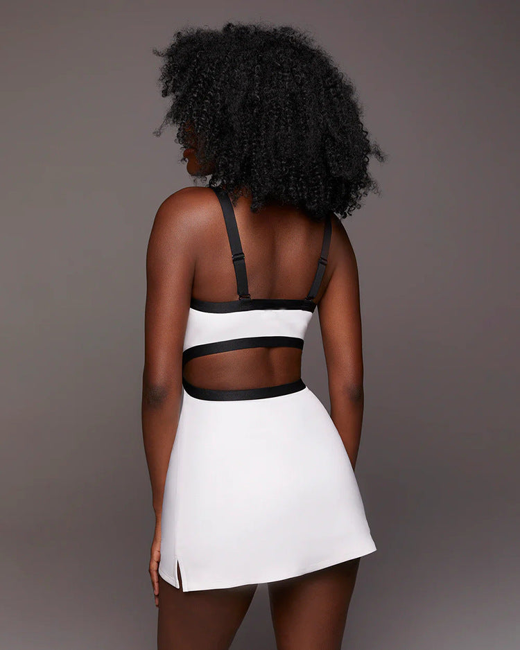 Eleni sporty cut out dress