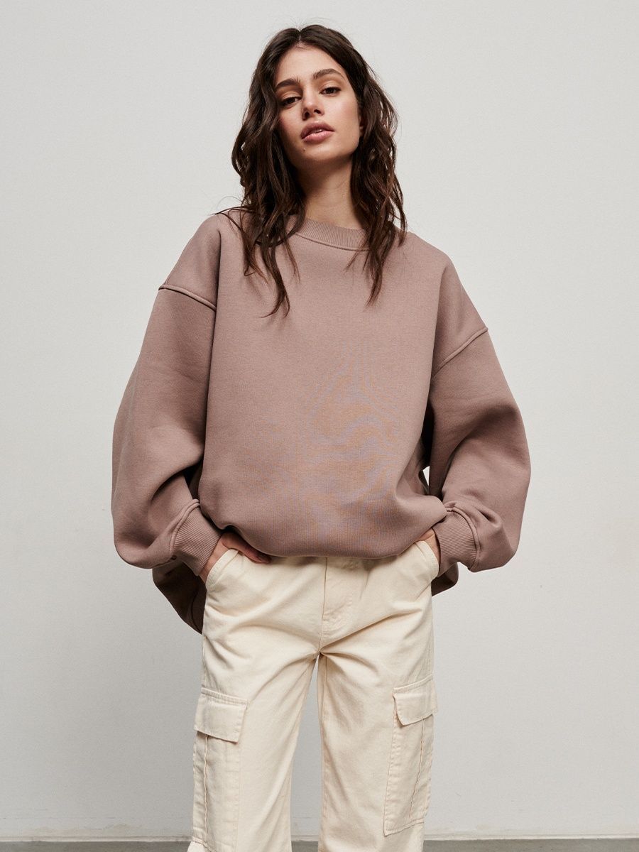 Oversized Crewneck Sweatshirt