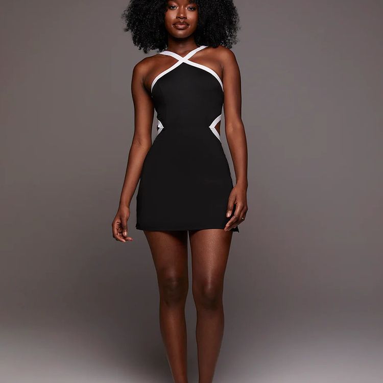 Eleni sporty cut out dress