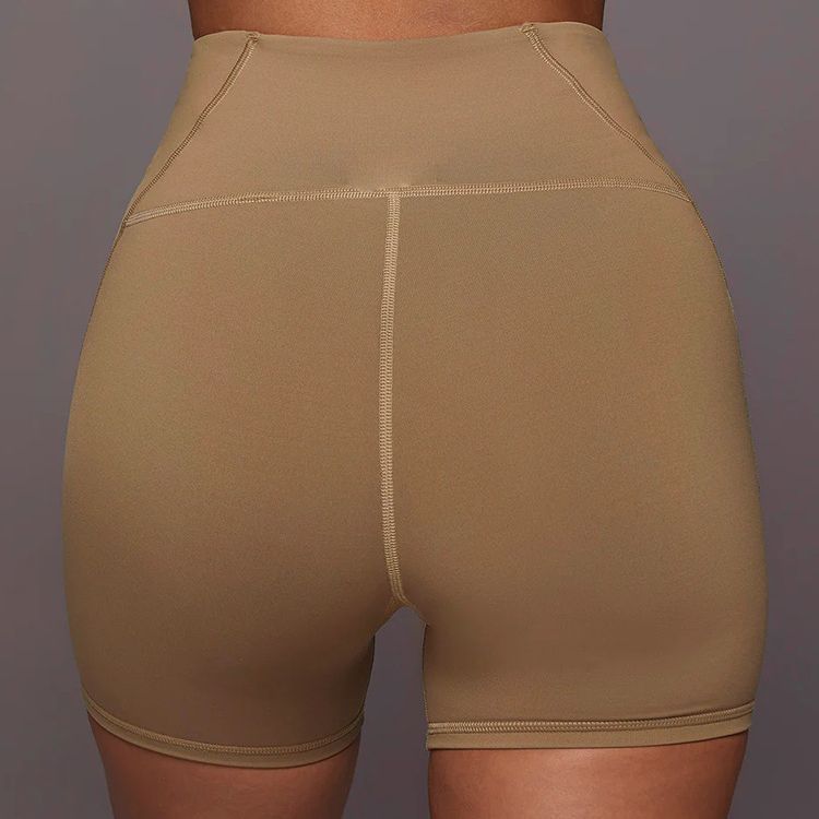 Eleni High-Waist Scrunch Shorts