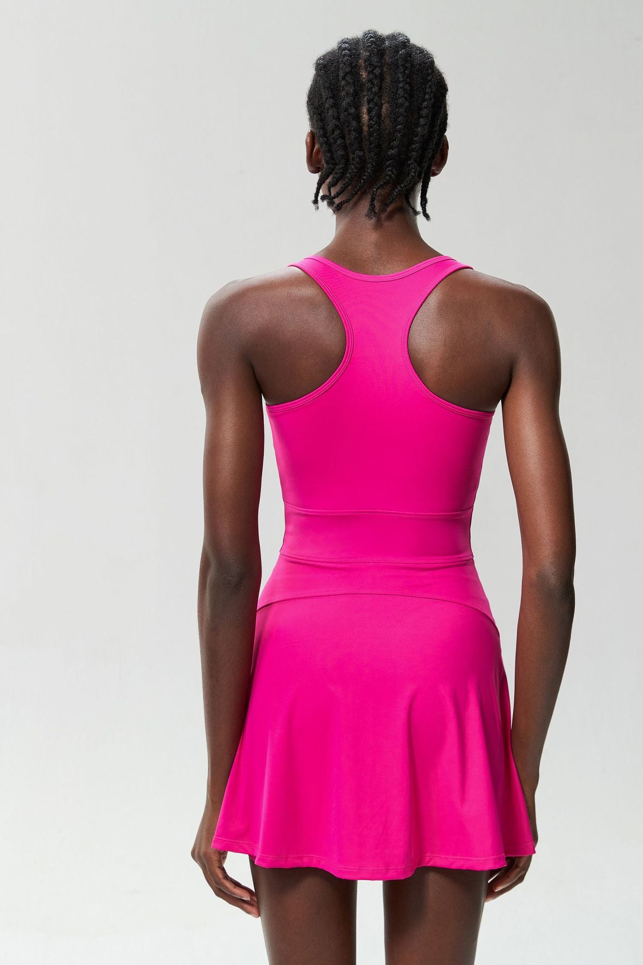 Jada Zip-Front Active Dress
