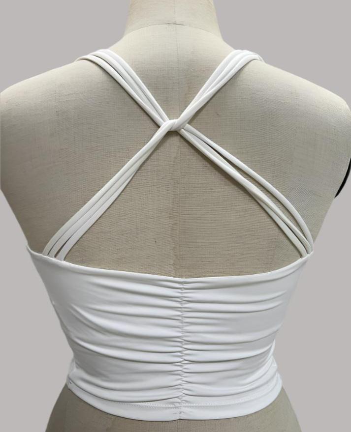 Scrunch fitness top