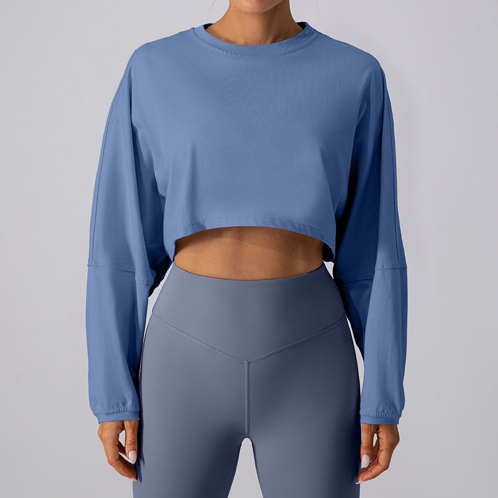 Crop base sweatshirt