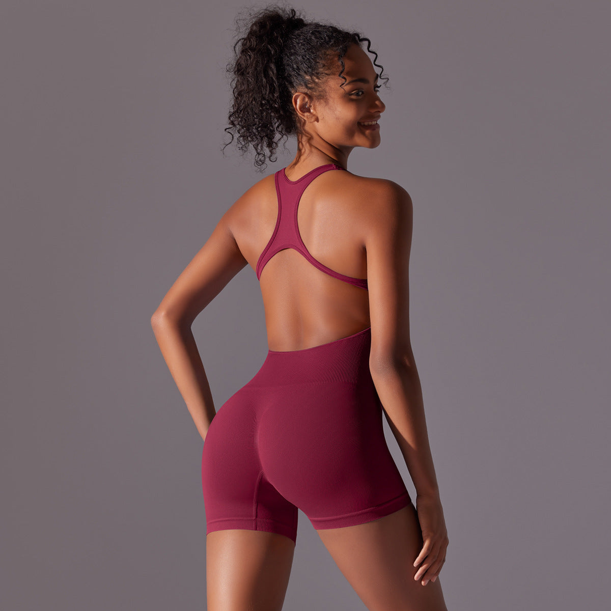 Leya Seamless yoga romper
