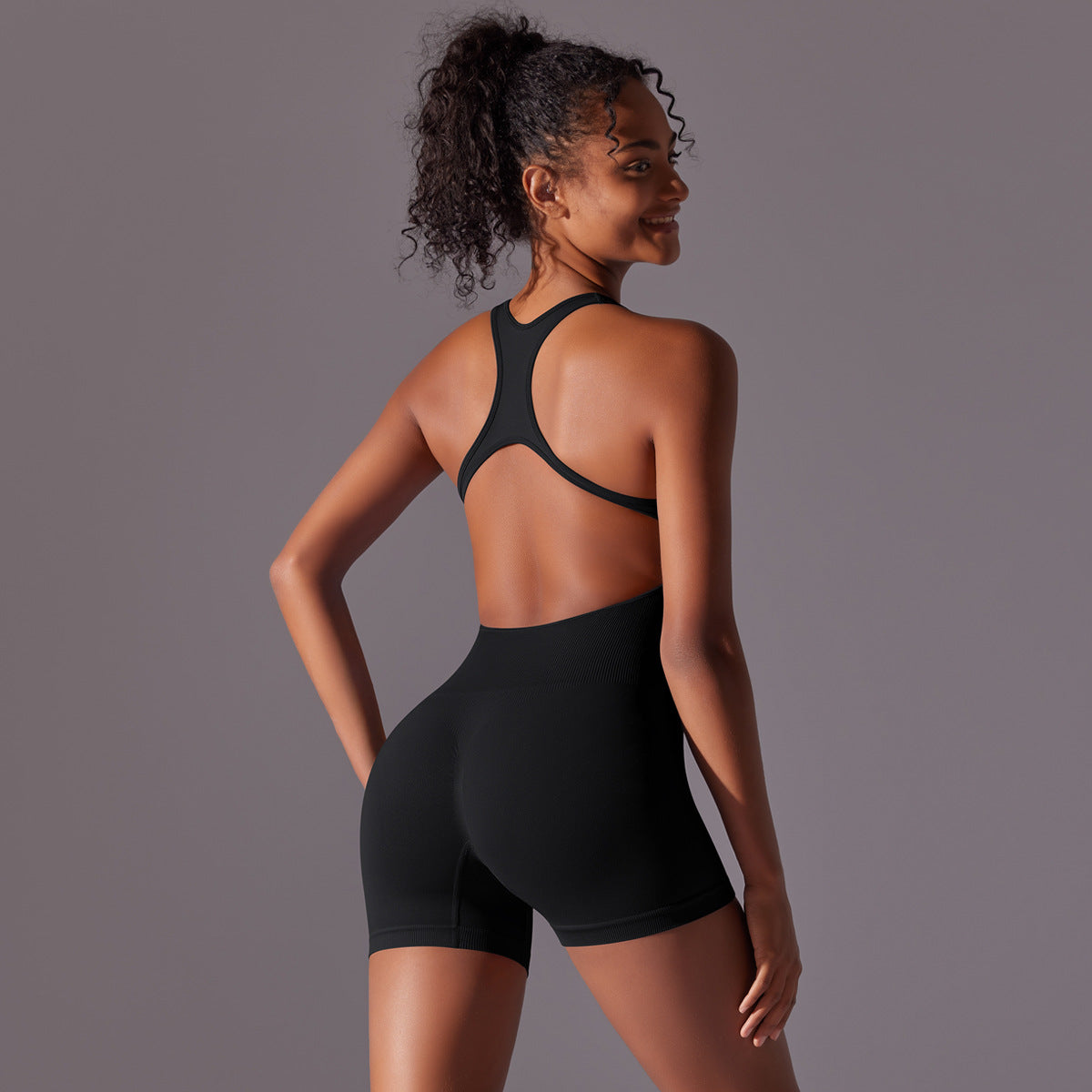 Leya Seamless yoga romper
