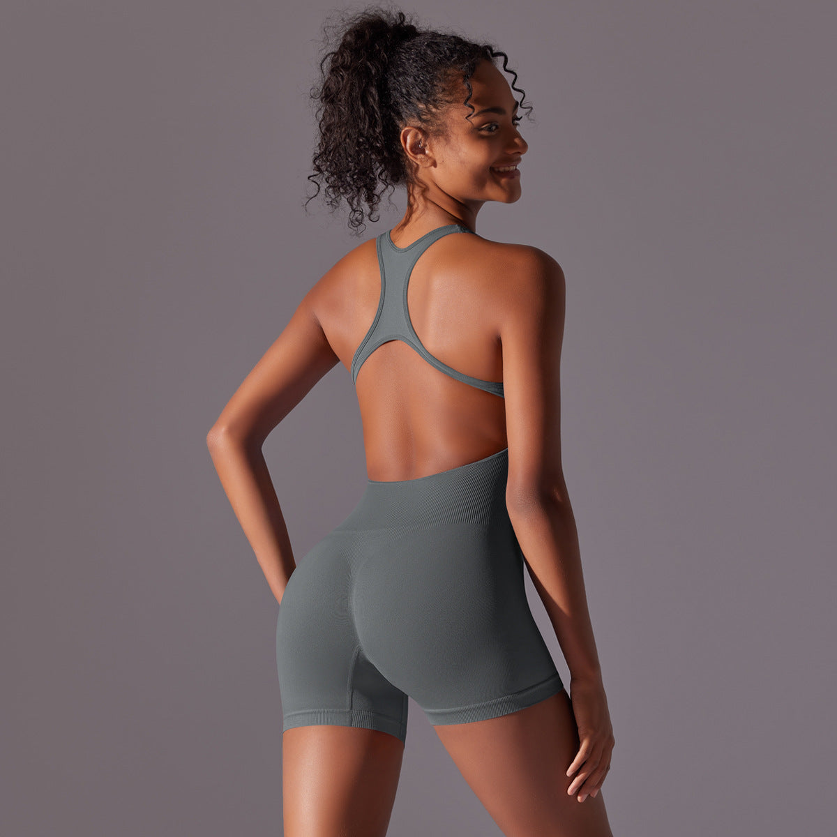 Leya Seamless yoga romper