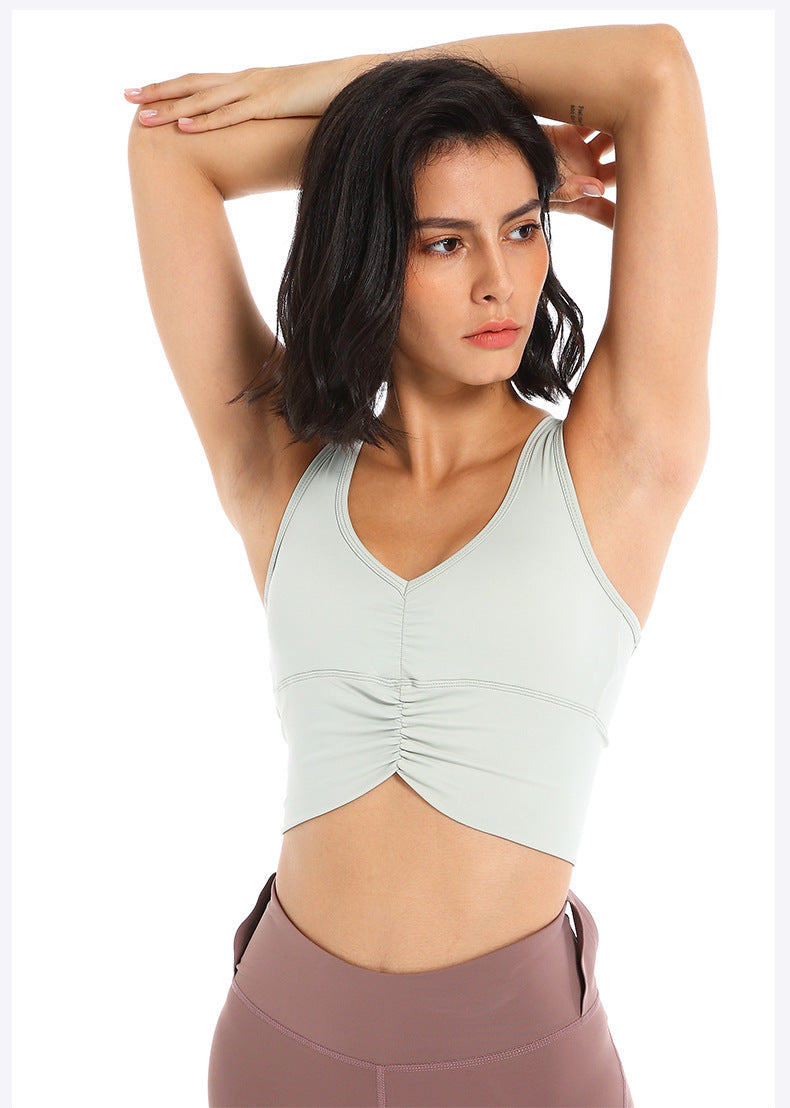 Eva Gathered fitness top