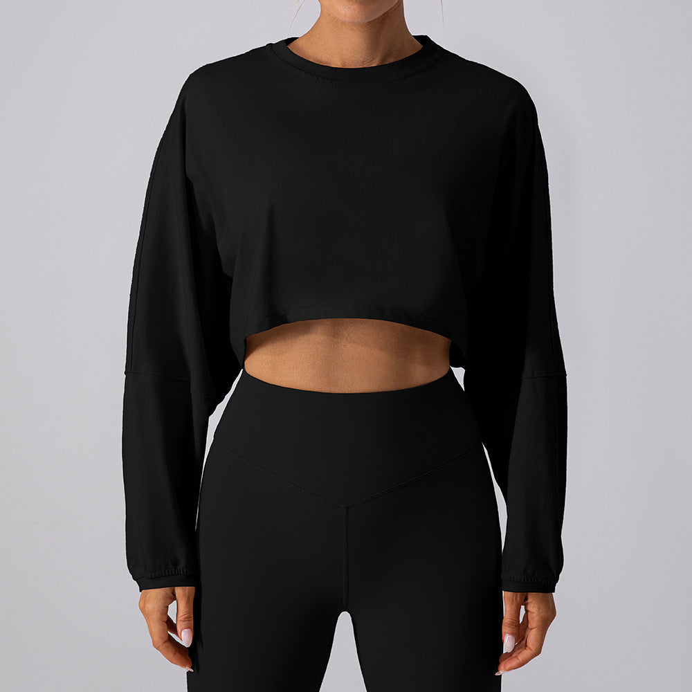 Crop base sweatshirt