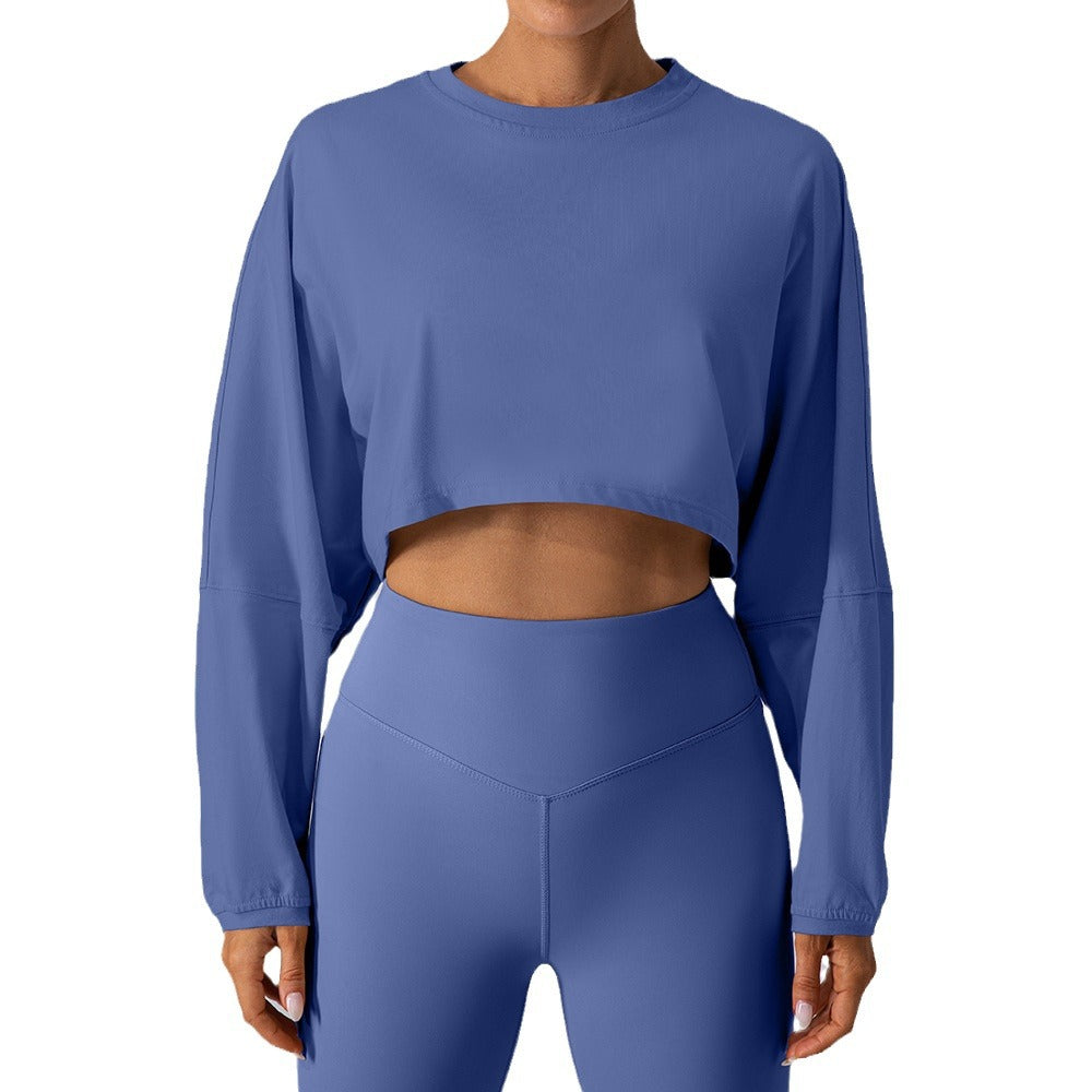Crop base sweatshirt