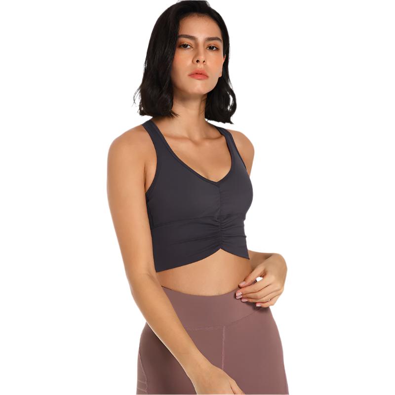 Eva Gathered fitness top