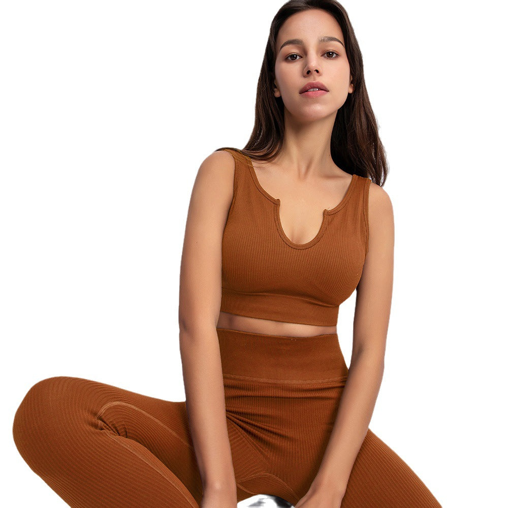 Victoria U-Neck Sleeveless Ribbed Top
