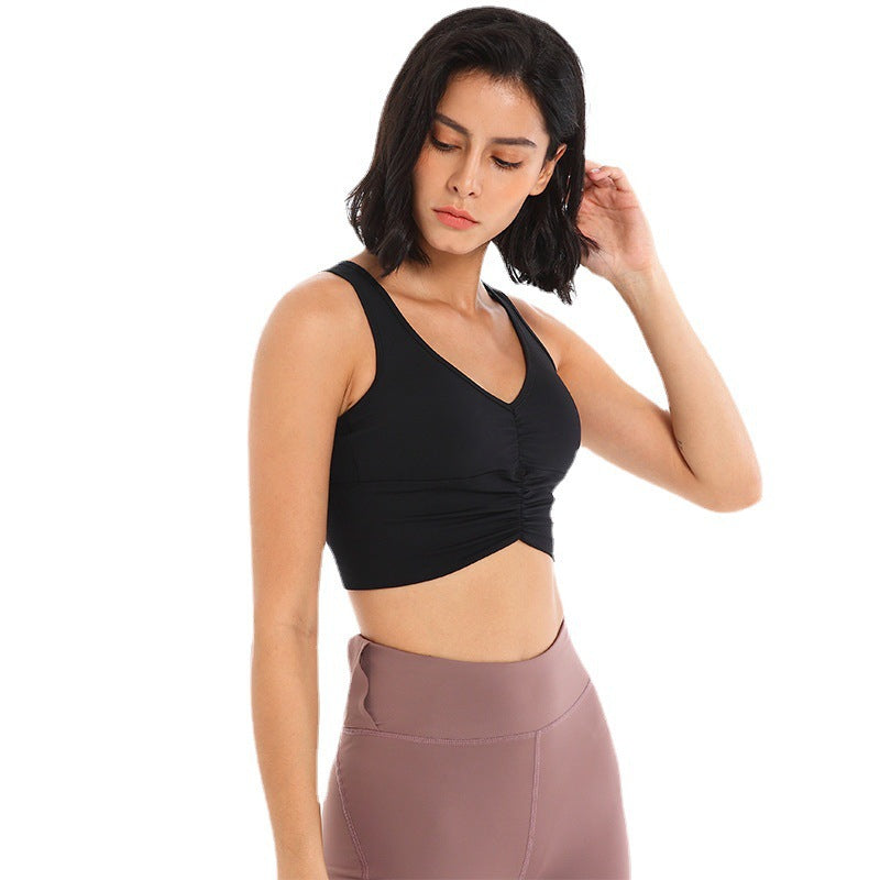 Eva Gathered fitness top