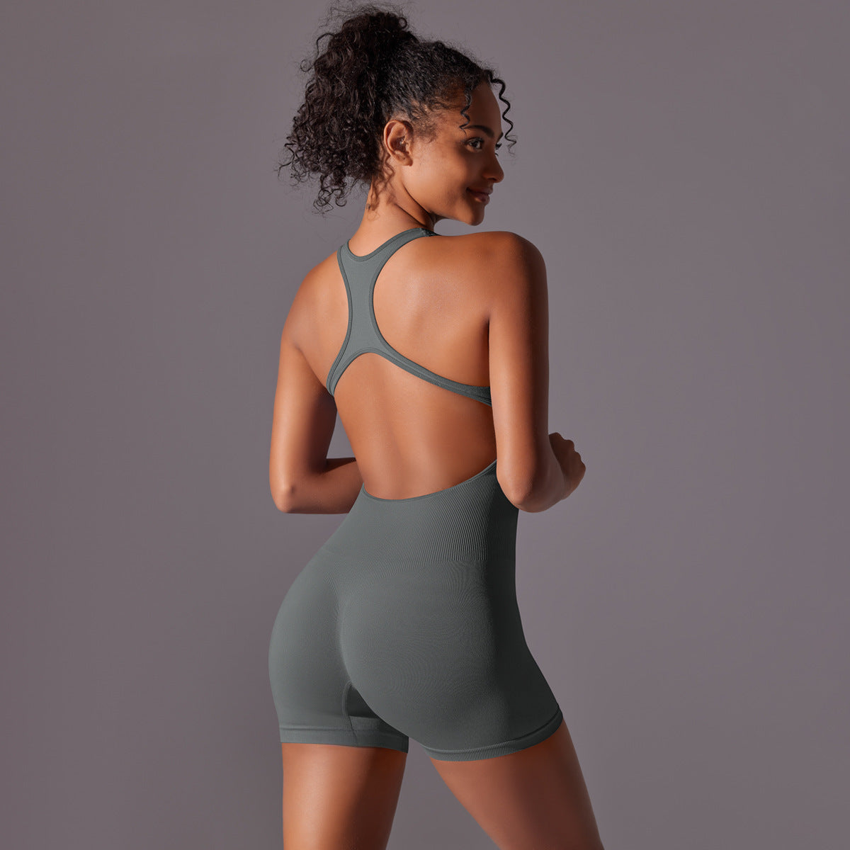 Leya Seamless yoga romper