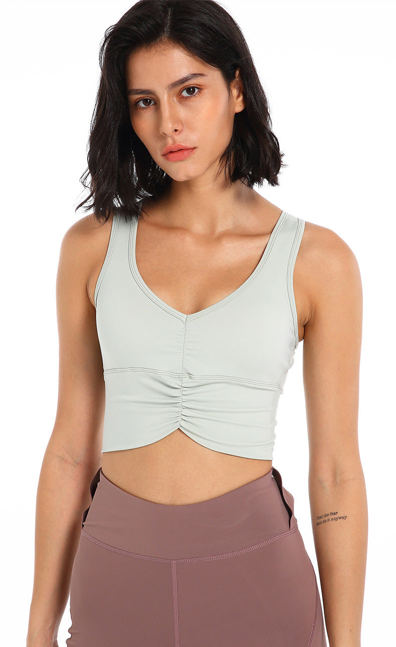 Eva Gathered fitness top