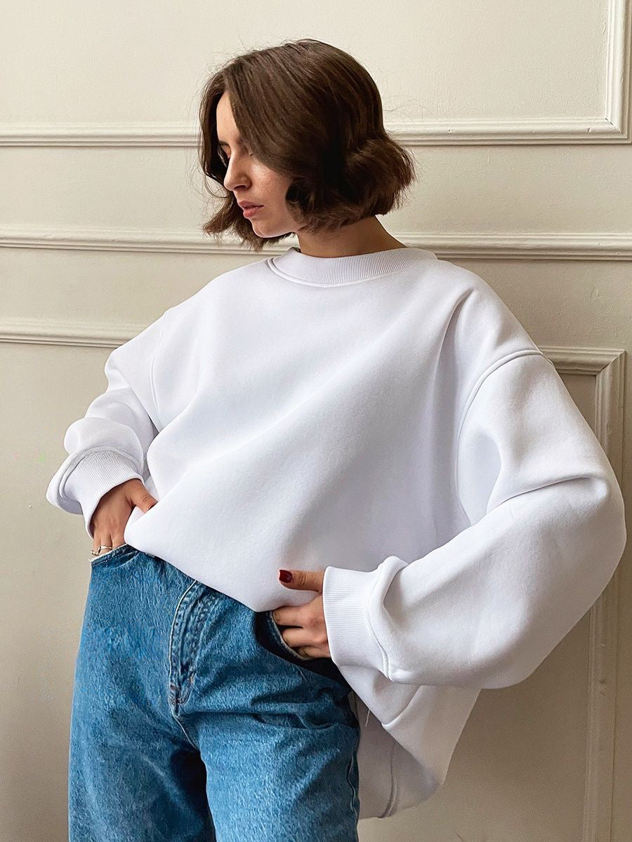 Oversized Crewneck Sweatshirt
