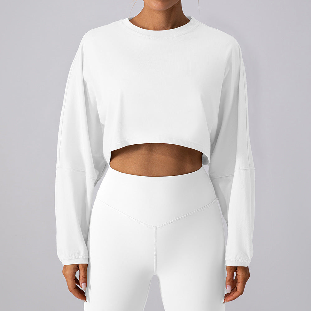 Crop base sweatshirt